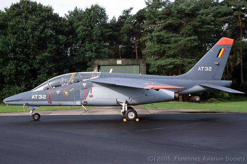 1998 AT-32 Alpha-Jet 001 AT-32 - Full profile shot taken at Kleine Brogel Airshow on 5 September 1998 (Laurent Vlieghe)